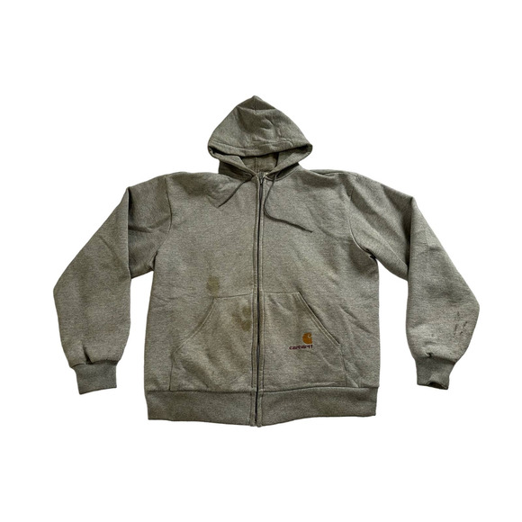 Carhartt FR Series Full-Zip Hoodie, Men's XL cotton gray type Vintage Second Hand
